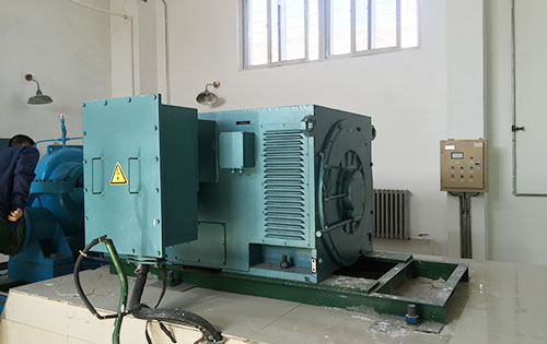 卫滨某水电站工程主水泵使用我公司高压电机
